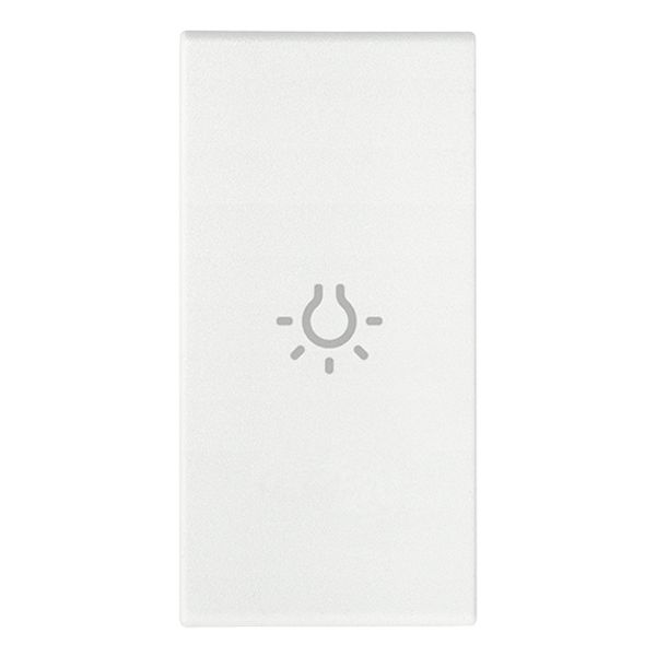 Axial button 1M light symbol white image 1