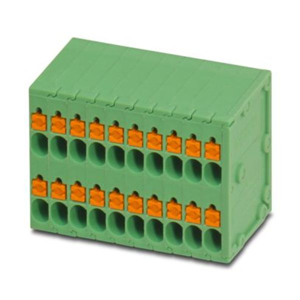 SPTD 1,5/ 3-H-3,5 GN6018 LCBK - PCB terminal block image 1