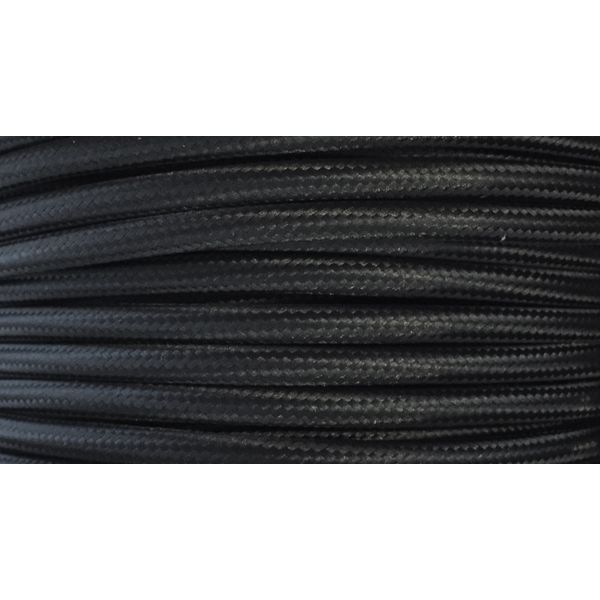 Fabric cable | 4m | Black image 2