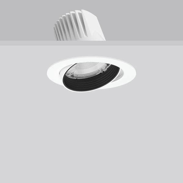 RONDOS maxi, 25 W, 2950 lm, 940, white, DALI Recessed projectors, D 17 image 2