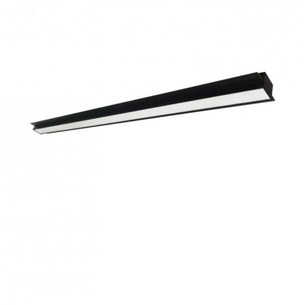 Linear Recessed Trimless L580 3000K Black Dim. Sas image 1