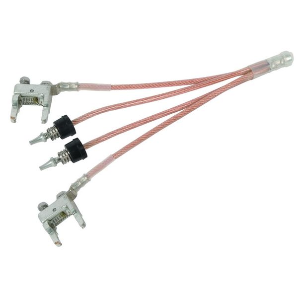 EaS device f. cable junction box 2x E14 2x Elsic E clamp f. mast light image 1