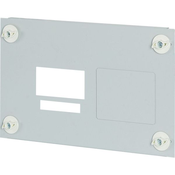 Front plate multiple mounting NZM1, vertical, HxW=200x400mm image 3