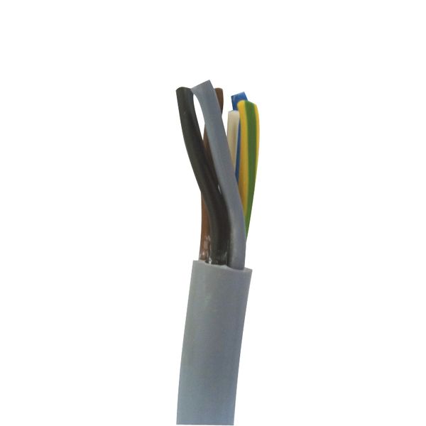 YSLY-JB 5x10 PVC Control Cable, fine stranded, grey image 1