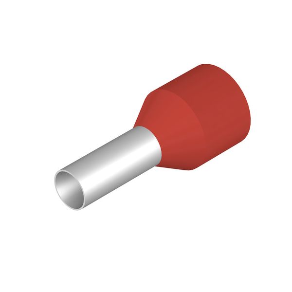 Wire end ferrule, Standard, 10 mm², Stripping length: 17 mm, red image 1