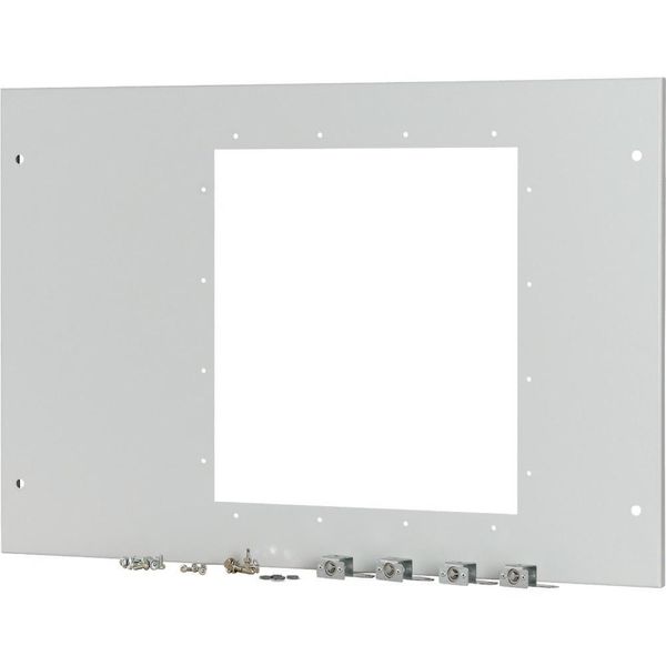 Front cover for IZMX40, withdrawable, HxW=550x800mm, grey image 5