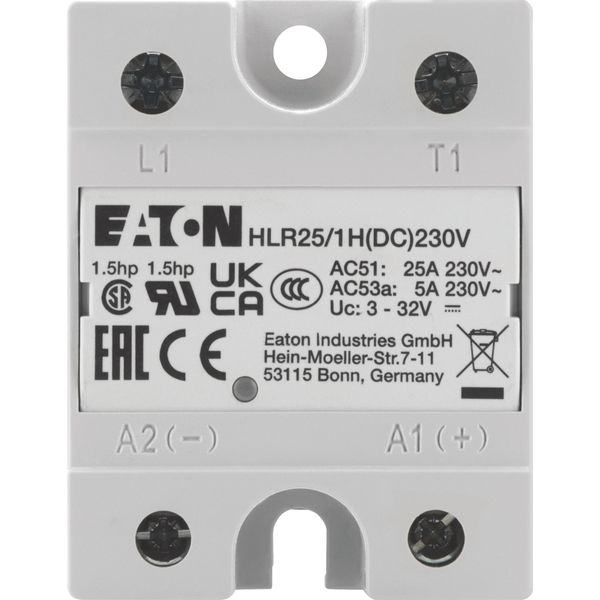 Solid-state relay, Hockey Puck, 1-phase, 25 A, 24 - 265 V, DC image 12