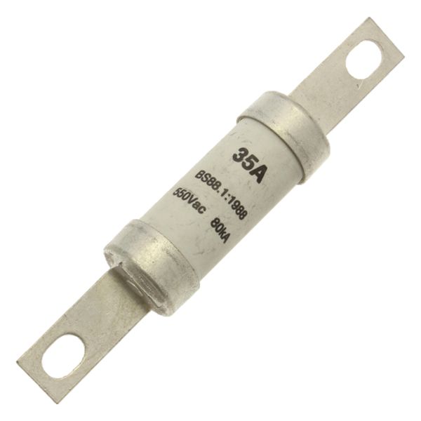 Fuse-link, low voltage, 35 A, AC 500 V, DC 250 V, BS88, 21 x 114 mm, gL/gG, BS image 12