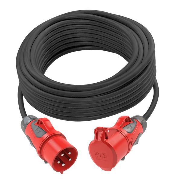 Coiled extension cord 25M OW3*2.5 4GS IP54 image 1