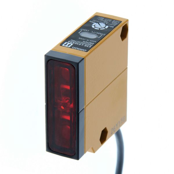 Photoelectric sensor, definite, 30 to 100 mm, DC, 3-wire, NPN, 2 m cab image 3