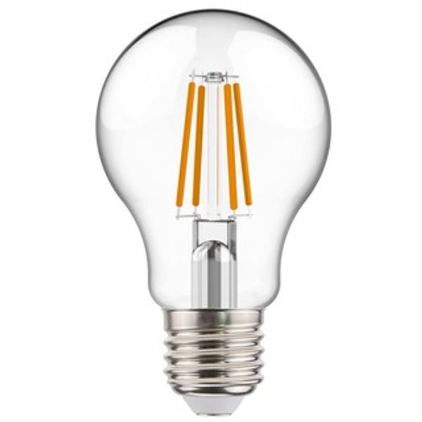 LED Filament Bulb - Classic A60 E27 7W 806lm 2700K Clear 320° image 2