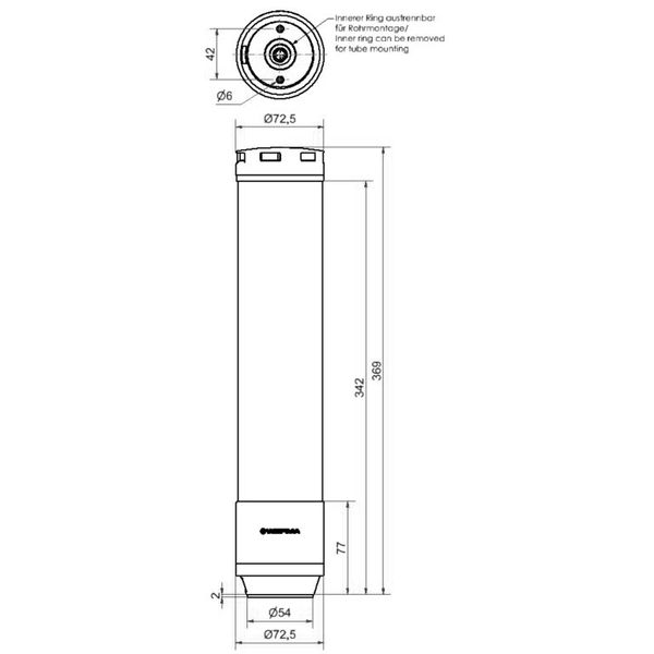 eSIGN IO-Link 15 Segments with Siren BK image 3