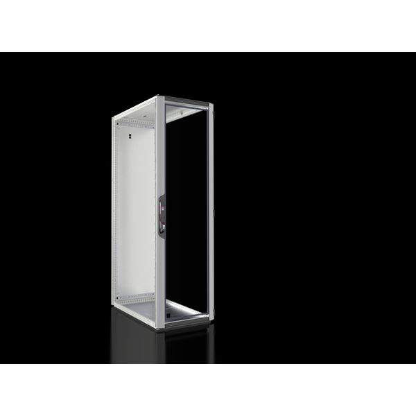 VX IT, solid, IP55, empty enclosure, RAL7035, WHD 600x2000x100mm, 42U image 4