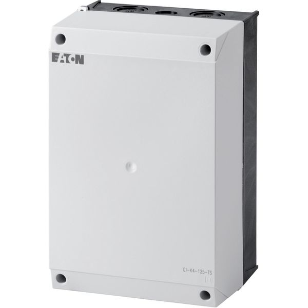 Insulated enclosure, HxWxD=240x160x125mm, +mounting rail image 9