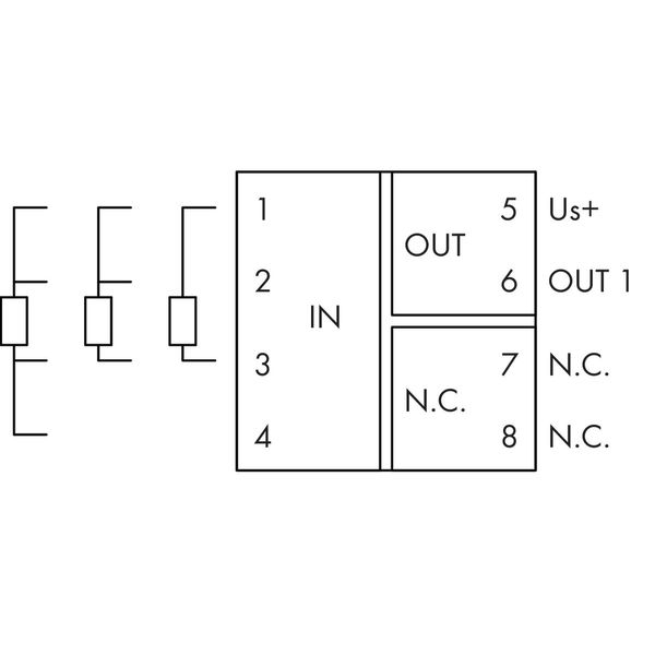 Temperature signal conditioner for RTD sensors Current output signal P image 4