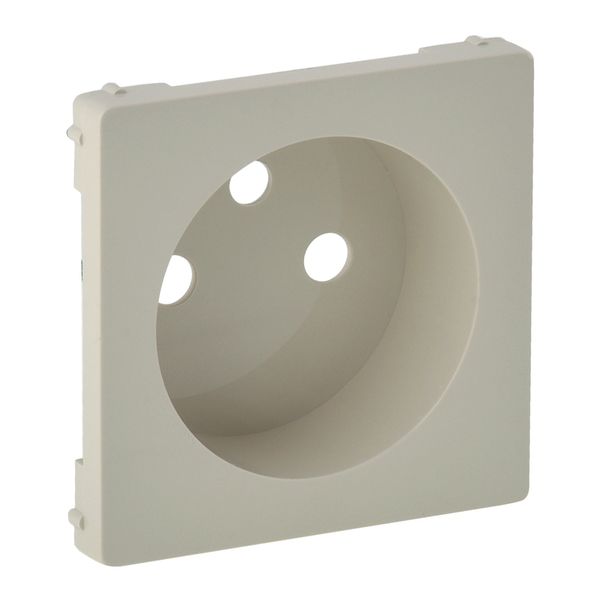 Cover plate Valena Life - 2P+E socket - French standard - ivory image 1