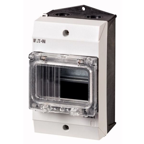 Insulated enclosure, HxWxD=160x100x80mm, +hinged cover image 1