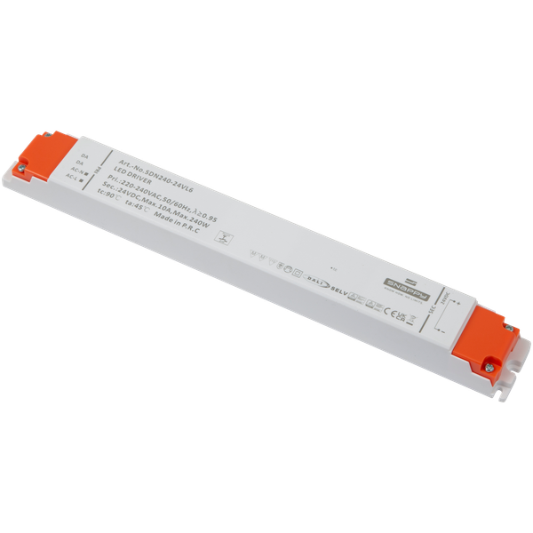 240W 24V DALI Dimmable Driver image 1
