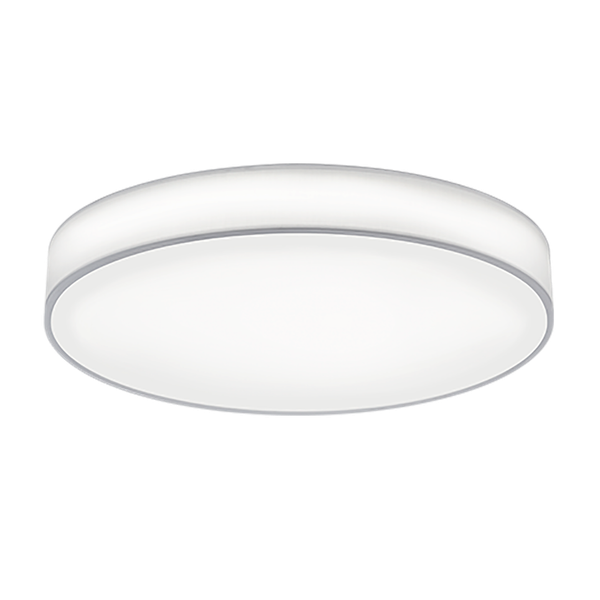 Lugano LED ceiling lamp 75 cm white image 1