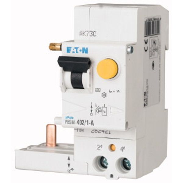 Residual-current circuit breaker trip block for PLS. 63A, 2 p, 30mA, type A image 1