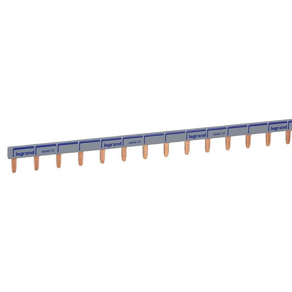 Supply busbar - prong-type - 1P+N universal - max 57 devices connected - 1 meter image 1