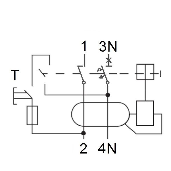 Combined MCB/RCD (RCBO) 1+N, AMPARO 10kA, B 16A,100mA, Typ A image 3