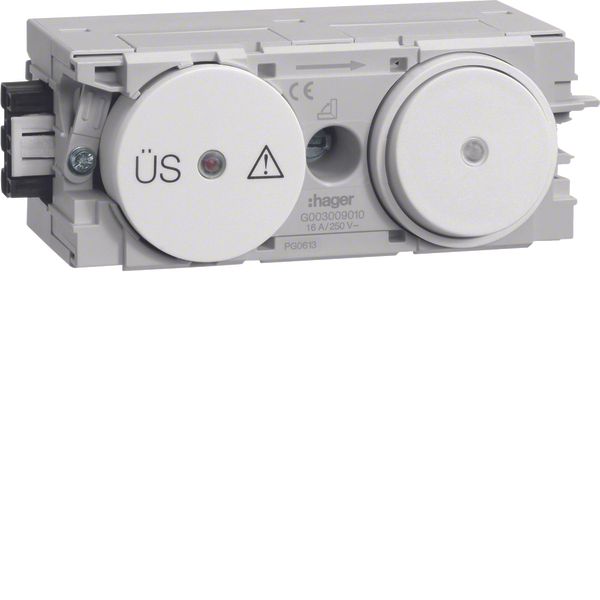 Surge-prot., Switch, C-mounted, p.wh. image 1