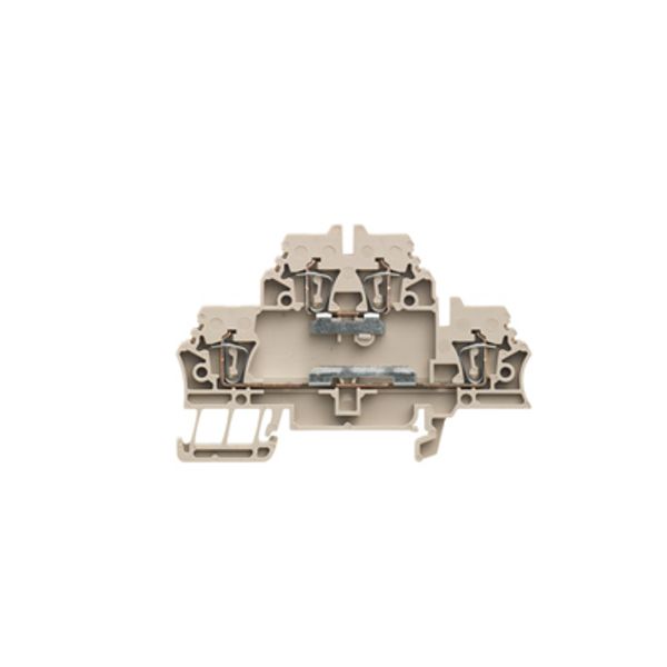Multi-tier modular terminal, Tension-clamp connection, 2.5 mm², 500 V, image 1