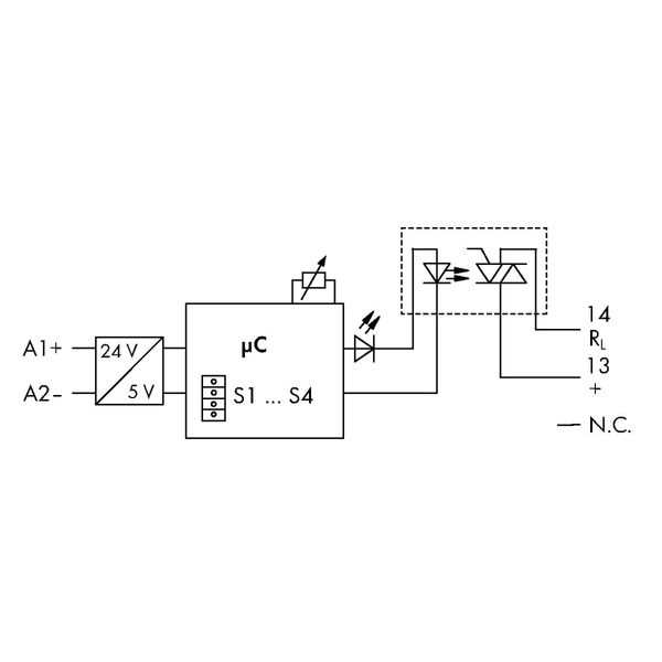 Solid-state timer relay module Nominal input voltage: 24 VDC Output vo image 6