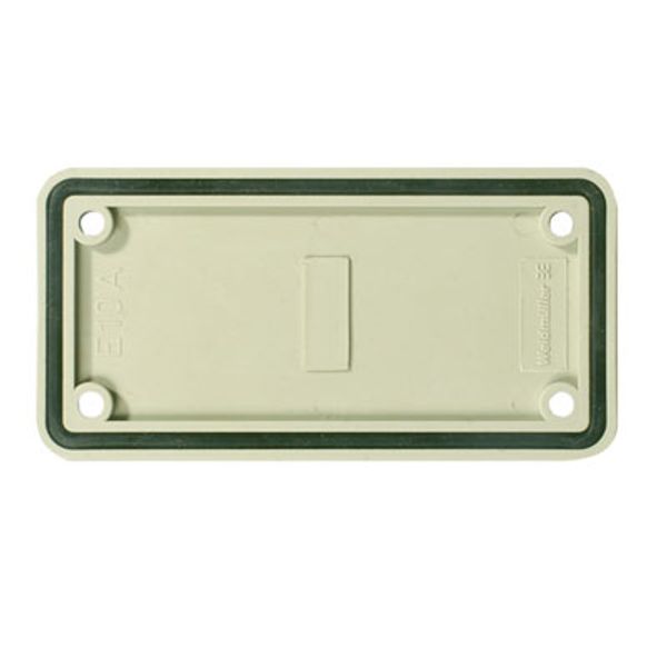 Cover (industrial connector), Plastic, Colour: grey, Size: 4 image 1