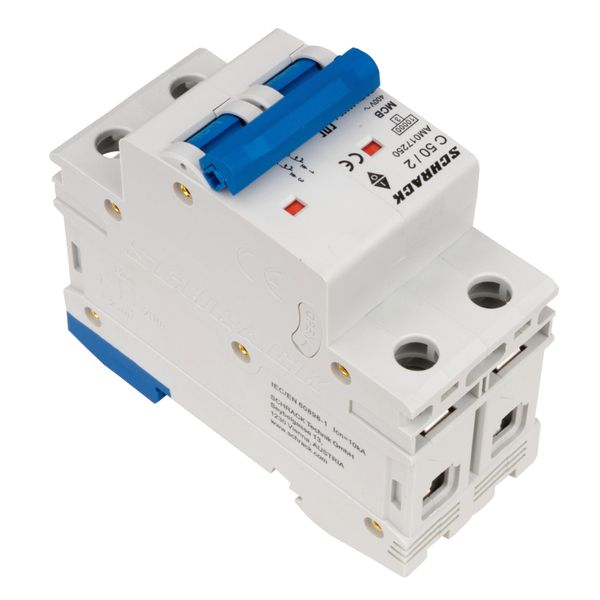 Miniature Circuit Breaker (MCB) AMPARO 10kA, C 50A, 2-pole image 6