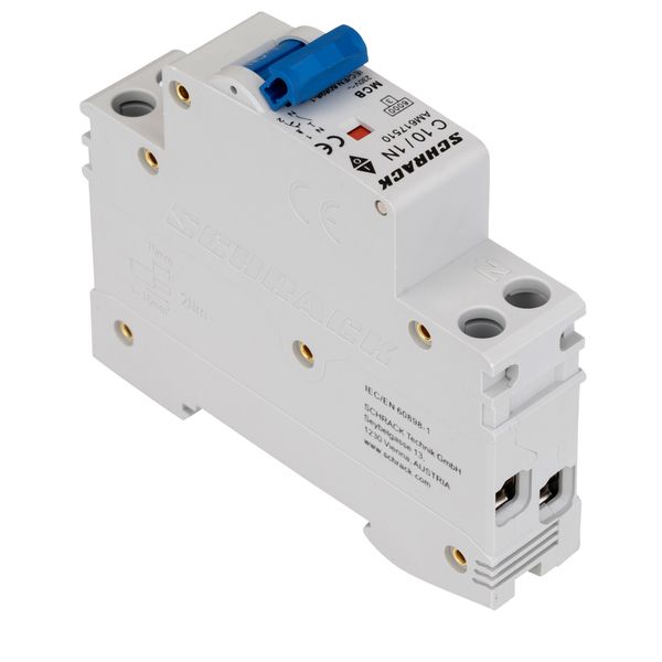 Miniature Circuit Breaker (MCB) AMPARO 6kA, C 10A, 1+N, 1MW image 6