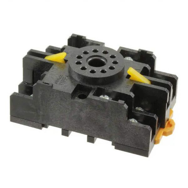 Socket, DIN rail/surface mounting, 11-pin, screw terminals image 3