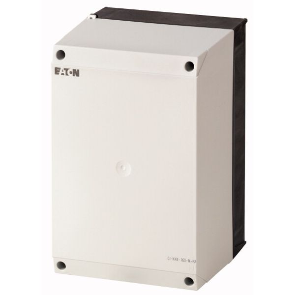 Insulated enclosure, HxWxD=240x160x160mm, +mounting plate, NA type image 1