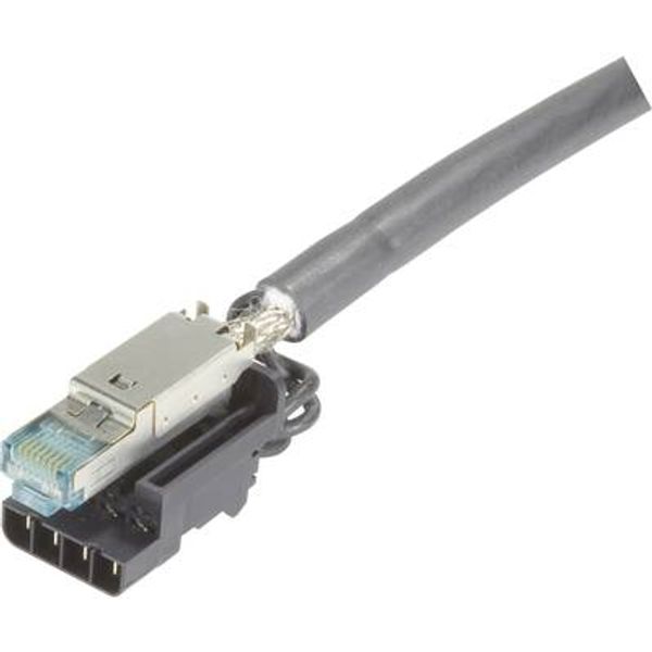 Han3A RJ45 Hybrid GL Cat6A insert 8+4p image 1