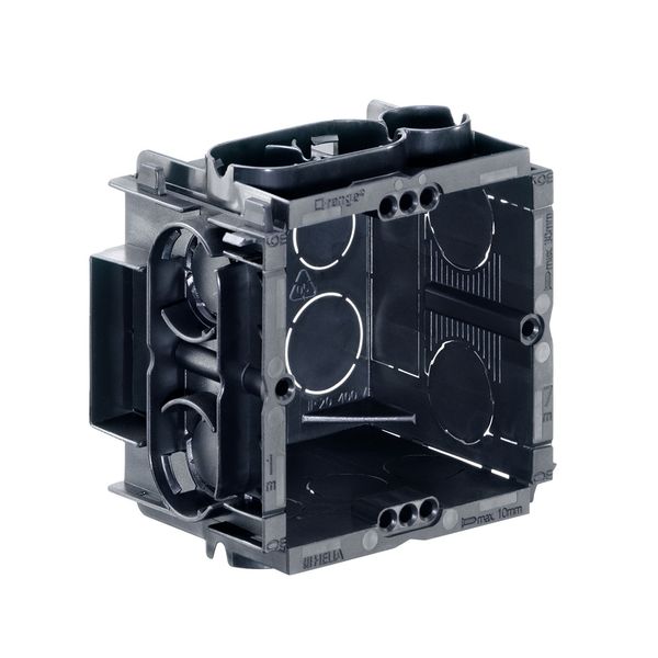 Flush-mounting, Q-range®, depth 50mm for conduit M16-M20, without screws image 1