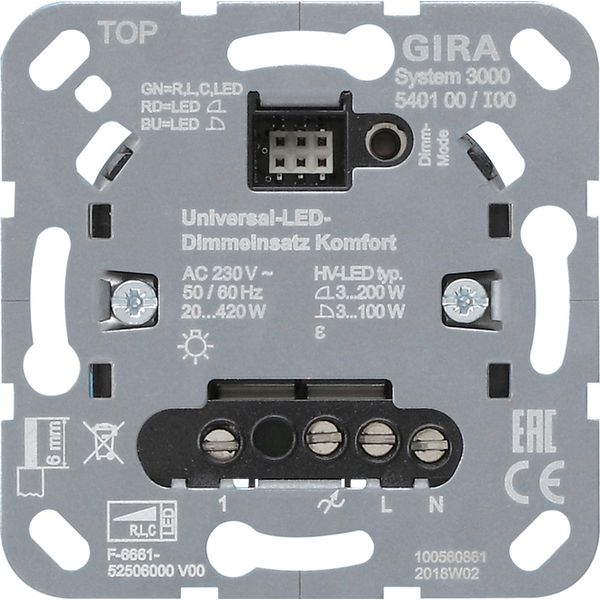 S3000 uni.LED dimm.ins. Komfort Insert image 1