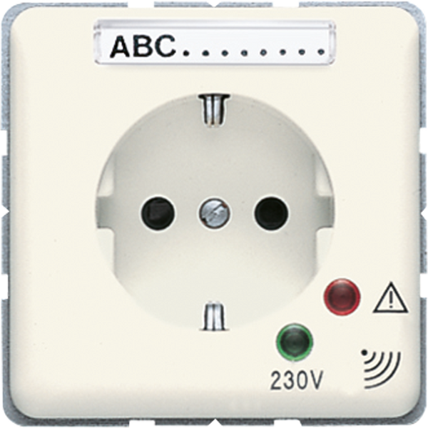 SCHUKO® socket with surge voltage prot. 521ZNAUF image 1