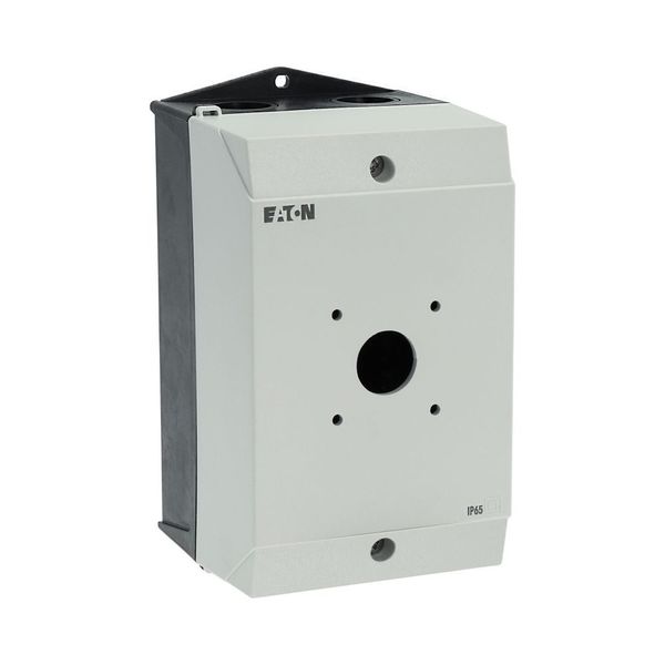 Insulated enclosure CI-K2H, H x W x D = 181 x 100 x 80 mm, for T0-2, hard knockout version, with mounting plate screen image 19