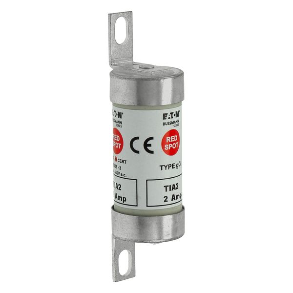 Fuse-link, LV, 2 A, AC 660 V, DC 460 V, BS88/A2, 22 x 86 mm, gL/gG, BS image 16