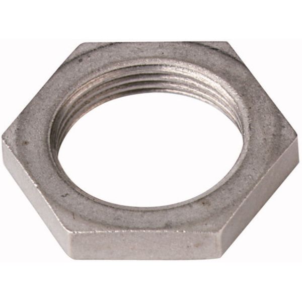 Nut, M18, stainless steel image 1