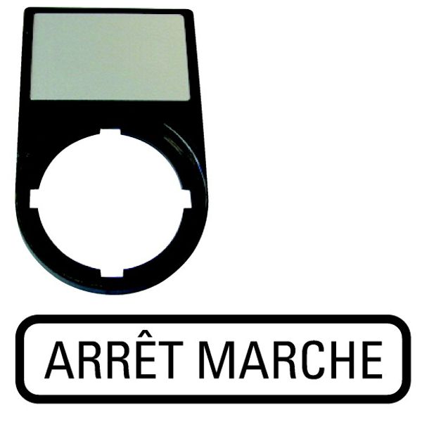 Carrier, +label, ARRET MARCHE image 2