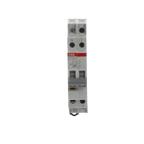 E211X-25-20ON-OFF Switch,25 A,acc. to EN 250/400 V AC,2NO,0NC,0CO, El. Color:Grey,1LED,Yellow, MW:1 image 6