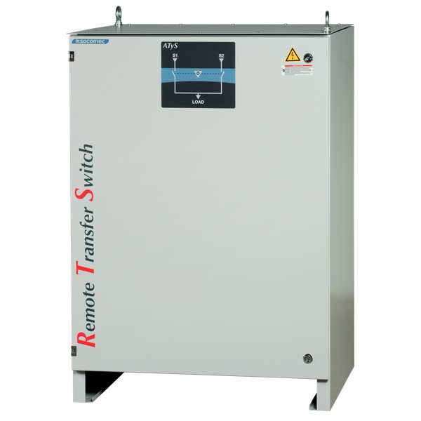 Automatic transfer switch ATyS r 4P 630A in steel enclosure IP54 image 1