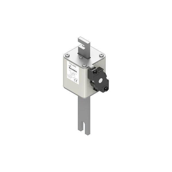 Fuse-link, high speed, 500 A, AC 1500 V, Size 2, 59 x 77 x 168 mm, aR, DIN, IEC, single indicator image 4