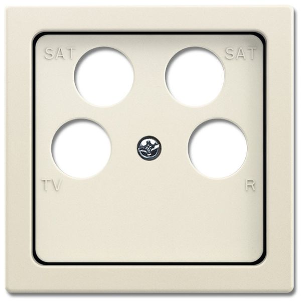 1743/10-04-82 CoverPlates (partly incl. Insert) future®, solo®; carat®; Busch-dynasty® ivory white image 1