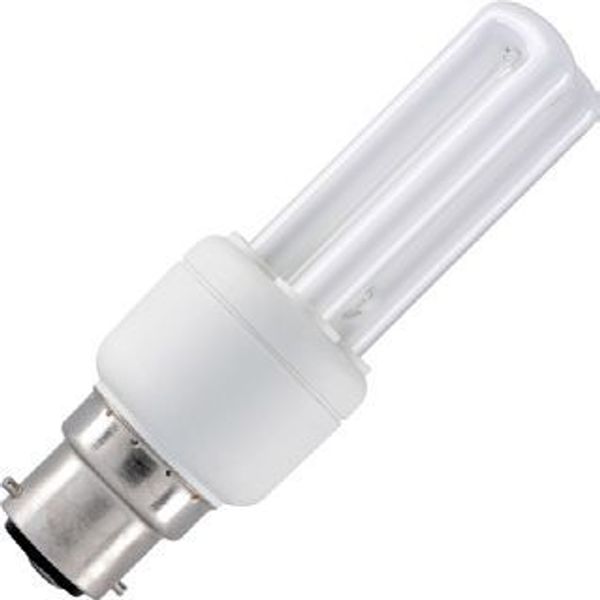 Ba22d CFL 2U Stick 36x139 230V 670Lm 11W 2700K 10Khrs image 1