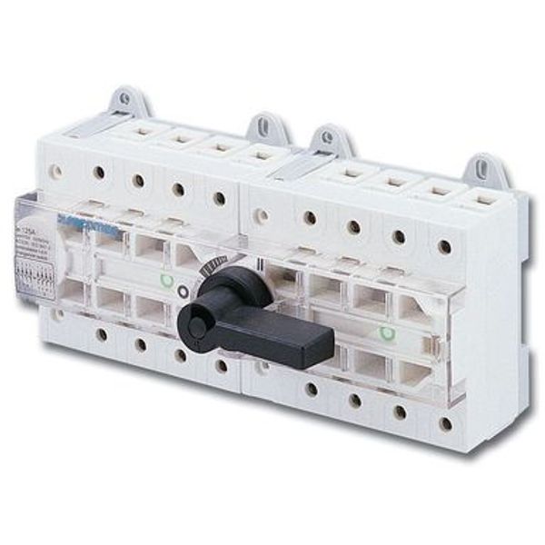 Manual operated transfer switch body SIRCO VM1 I-0-II 3P 100A image 2