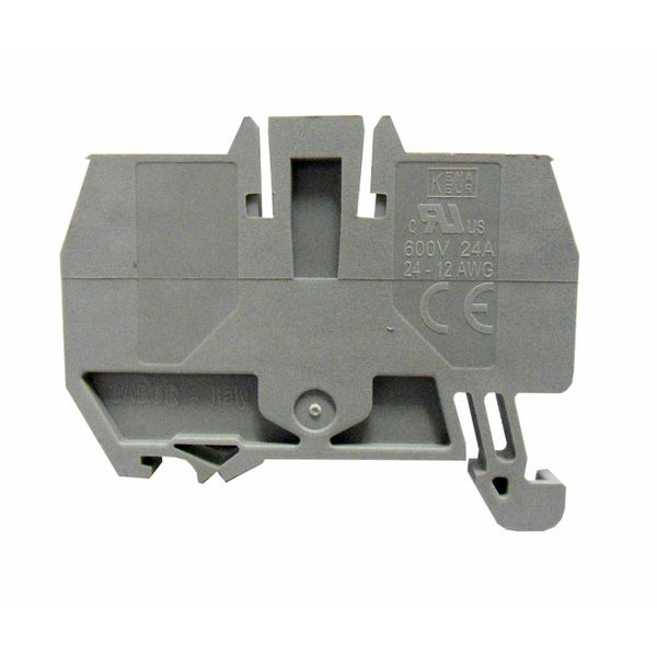 End section for spring clamp terminal HMM 2.5 mmý, grey image 1