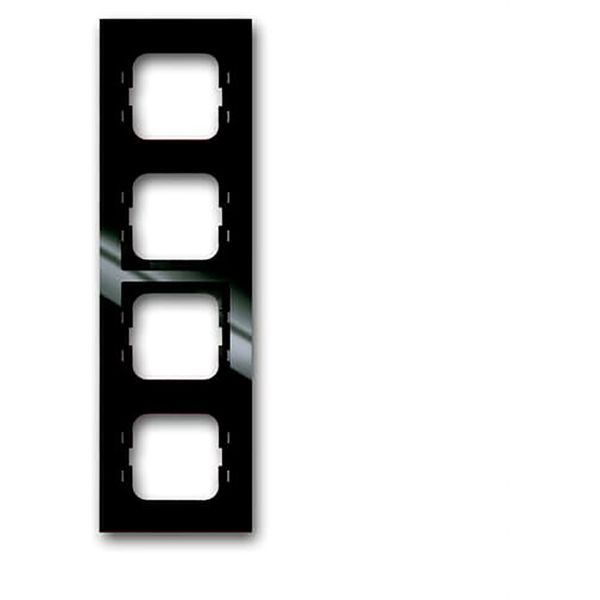 1724-295 Cover Frame Busch-axcent® château-black image 1